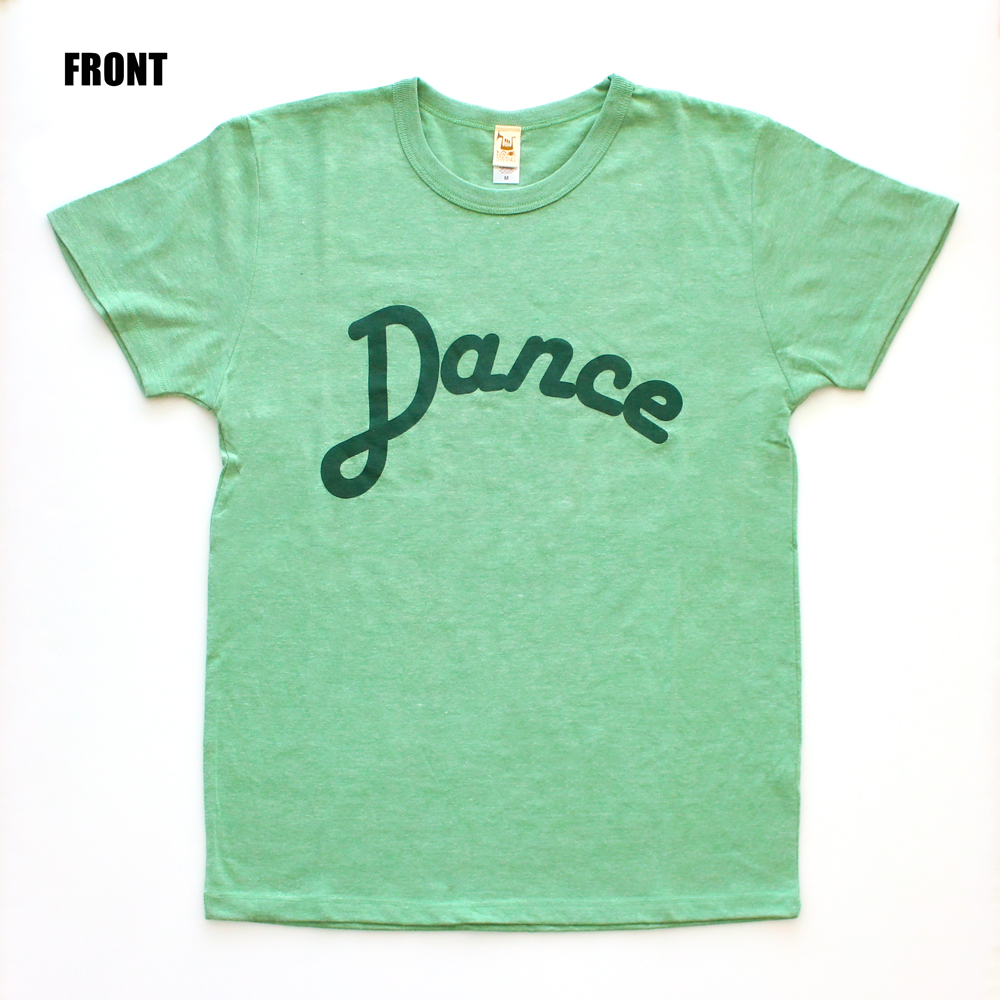 DanceTシャツ(2016)【HEATHER GREEN】
