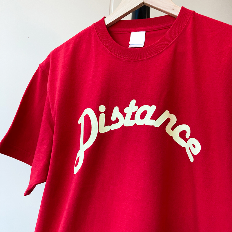 EMONBACCA | Distance Tシャツ 【CARDINAL RED】